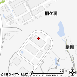 愛知県豊田市西広瀬町（膳棚）周辺の地図