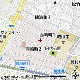 愛知県名古屋市千種区西崎町1丁目48周辺の地図