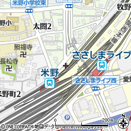 愛知県名古屋市中村区平池町4丁目1周辺の地図