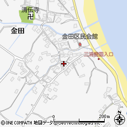 サンディア三浦周辺の地図