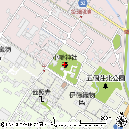 小幡神社周辺の地図