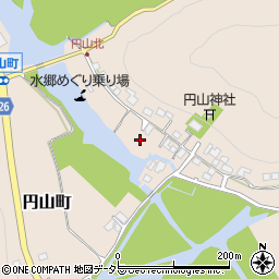 滋賀県近江八幡市円山町207周辺の地図