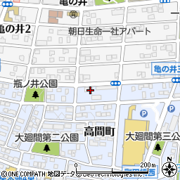 愛知県名古屋市名東区高間町449-1周辺の地図