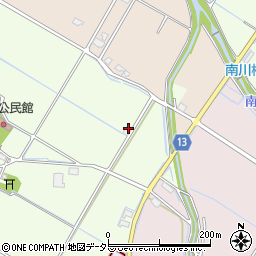 滋賀県愛知郡愛荘町栗田696周辺の地図