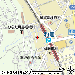 滋賀県大津市和邇中浜347-13周辺の地図