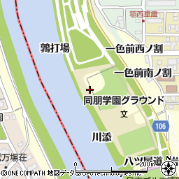 愛知県名古屋市中村区岩塚町南鶉打場周辺の地図