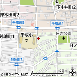 ヨシケイ愛知　名古屋営業所周辺の地図
