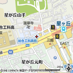 三菱ＵＦＪ不動産販売株式会社星ヶ丘センター周辺の地図