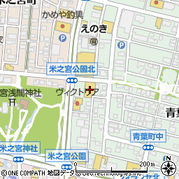 ハックドラッグ富士中央店周辺の地図