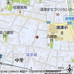 静岡県富士市中里1038-3周辺の地図