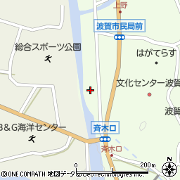 兵庫県宍粟市波賀町上野183周辺の地図