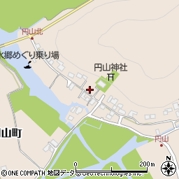 滋賀県近江八幡市円山町194周辺の地図