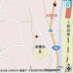 静岡県浜松市天竜区水窪町奥領家2680周辺の地図
