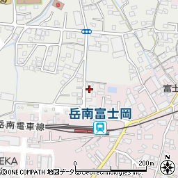 静岡県富士市比奈129周辺の地図