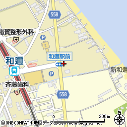 滋賀県大津市和邇中浜408-8周辺の地図