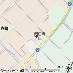 滋賀県東近江市北須田町535周辺の地図
