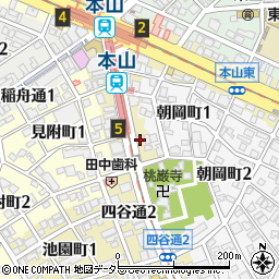 愛知県名古屋市千種区四谷通1丁目15周辺の地図