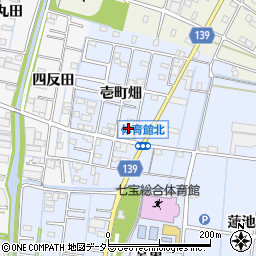 愛知県あま市七宝町伊福壱町畑125周辺の地図