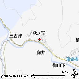 愛知県豊田市中立町（荻ノ堂）周辺の地図