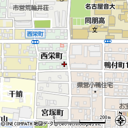 愛知県名古屋市中村区西栄町62周辺の地図
