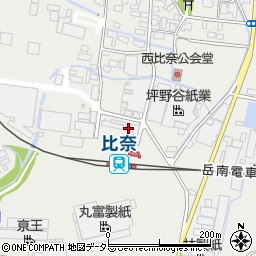 静岡県富士市比奈661周辺の地図