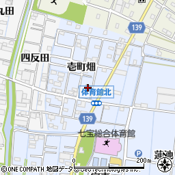 愛知県あま市七宝町伊福壱町畑126周辺の地図