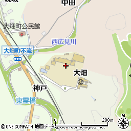 愛知県豊田市大畑町神戸周辺の地図
