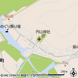 滋賀県近江八幡市円山町177周辺の地図