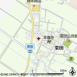 滋賀県愛知郡愛荘町栗田456周辺の地図