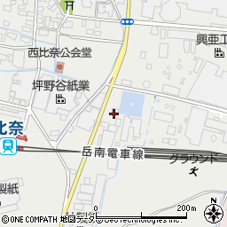静岡県富士市比奈637周辺の地図