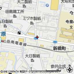 いっぷく茶屋 しき彩 四季彩堂 富士吉原周辺の地図