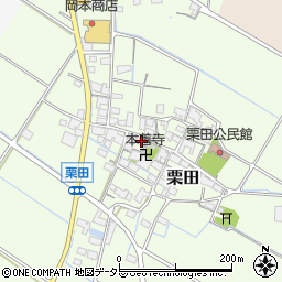 滋賀県愛知郡愛荘町栗田451周辺の地図