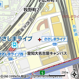 愛知県名古屋市中村区平池町4丁目60周辺の地図