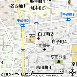 沢田新聞店周辺の地図