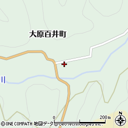 京都府京都市左京区大原百井町42周辺の地図