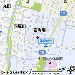 愛知県あま市七宝町伊福壱町畑102周辺の地図