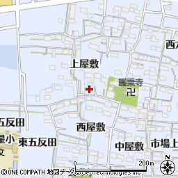 愛知県名古屋市中川区富田町大字千音寺上屋敷2496周辺の地図