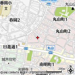 愛知県名古屋市千種区丸山町3丁目周辺の地図