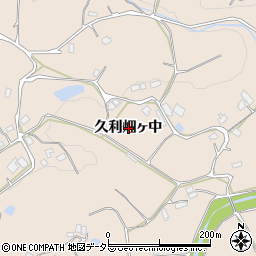 島根県大田市久利町（久利畑ヶ中）周辺の地図
