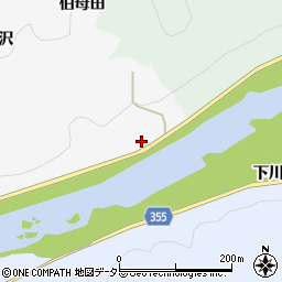 愛知県豊田市富田町日向周辺の地図