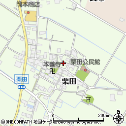 滋賀県愛知郡愛荘町栗田493周辺の地図