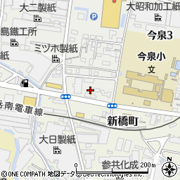 静岡県富士市今泉3丁目1周辺の地図
