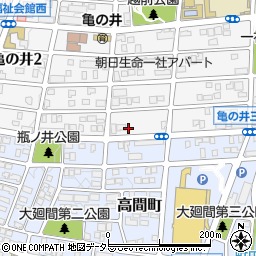 愛知県名古屋市名東区亀の井3丁目57-1周辺の地図