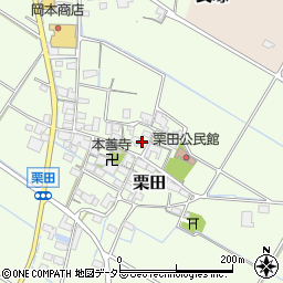 滋賀県愛知郡愛荘町栗田492周辺の地図