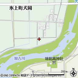 兵庫県丹波市氷上町犬岡262周辺の地図