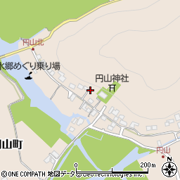 滋賀県近江八幡市円山町201周辺の地図