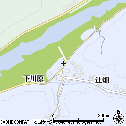 愛知県豊田市大河原町辻畑87周辺の地図