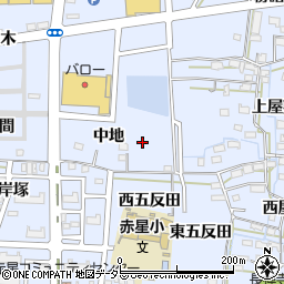 愛知県名古屋市中川区富田町大字千音寺中地周辺の地図