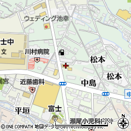 株式会社まるやま富士店周辺の地図