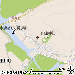 滋賀県近江八幡市円山町202周辺の地図